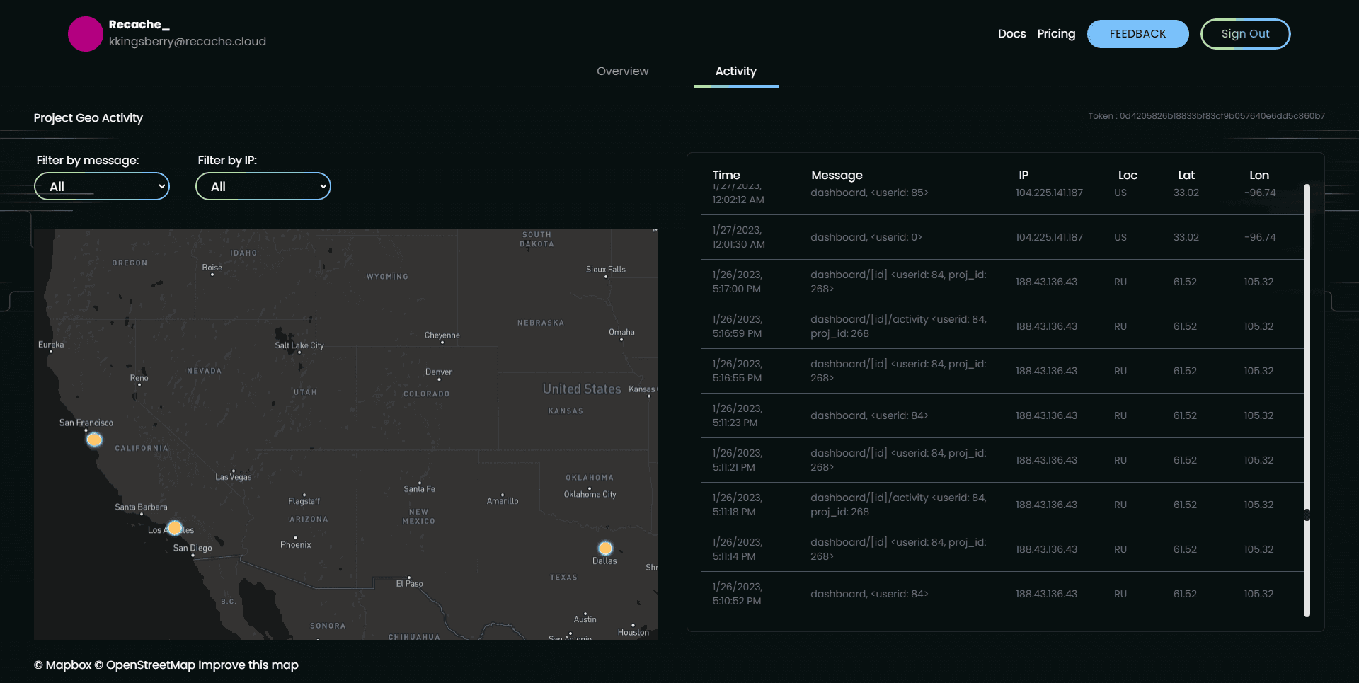 Dashboard